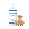 Anti Cellulite Toning Massage Oil with Free Wooden Massager