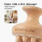 Anti Cellulite Toning Massage Oil with Free Wooden Massager